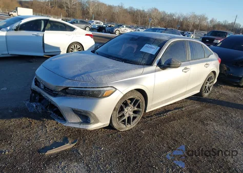 2022 Honda Civic Sport из США, поврежденный, VIN 2HGFE2F53NH555779